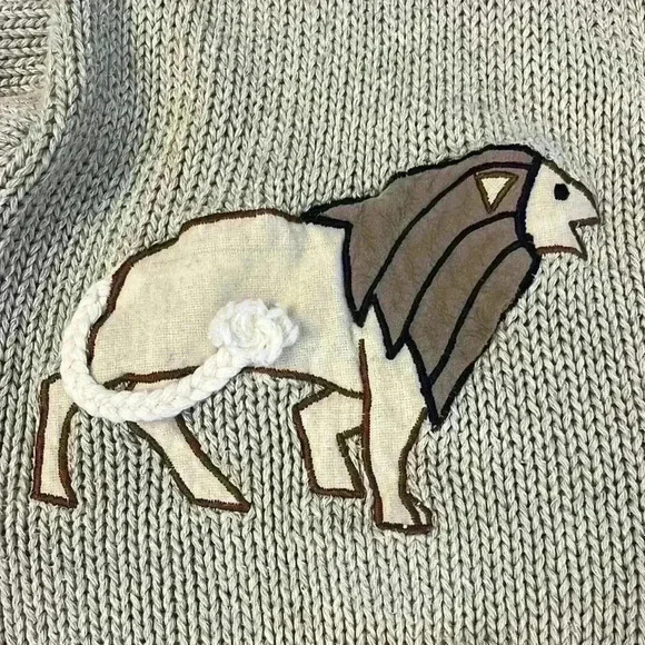 Vintage Sharon Young Jungle  Cardigan - Picture 3 of 6